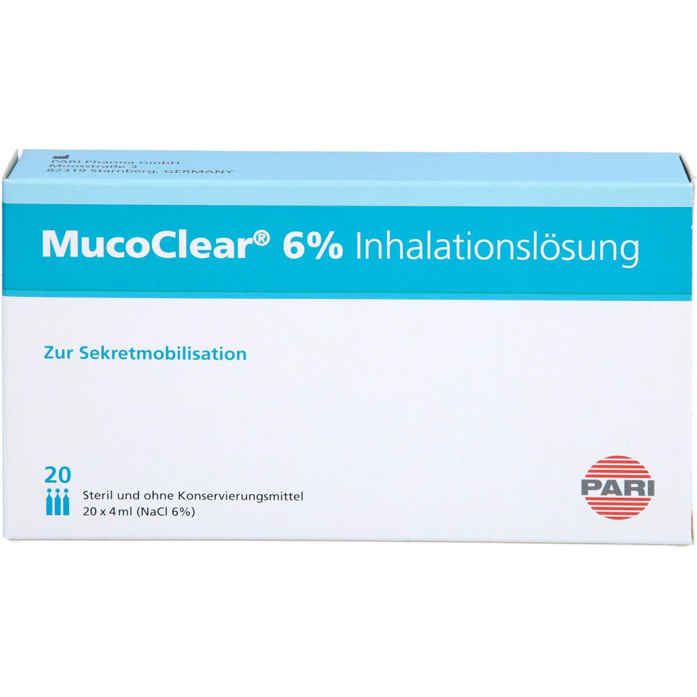 MUCOCLEAR 6% NaCl Inhalationslösung