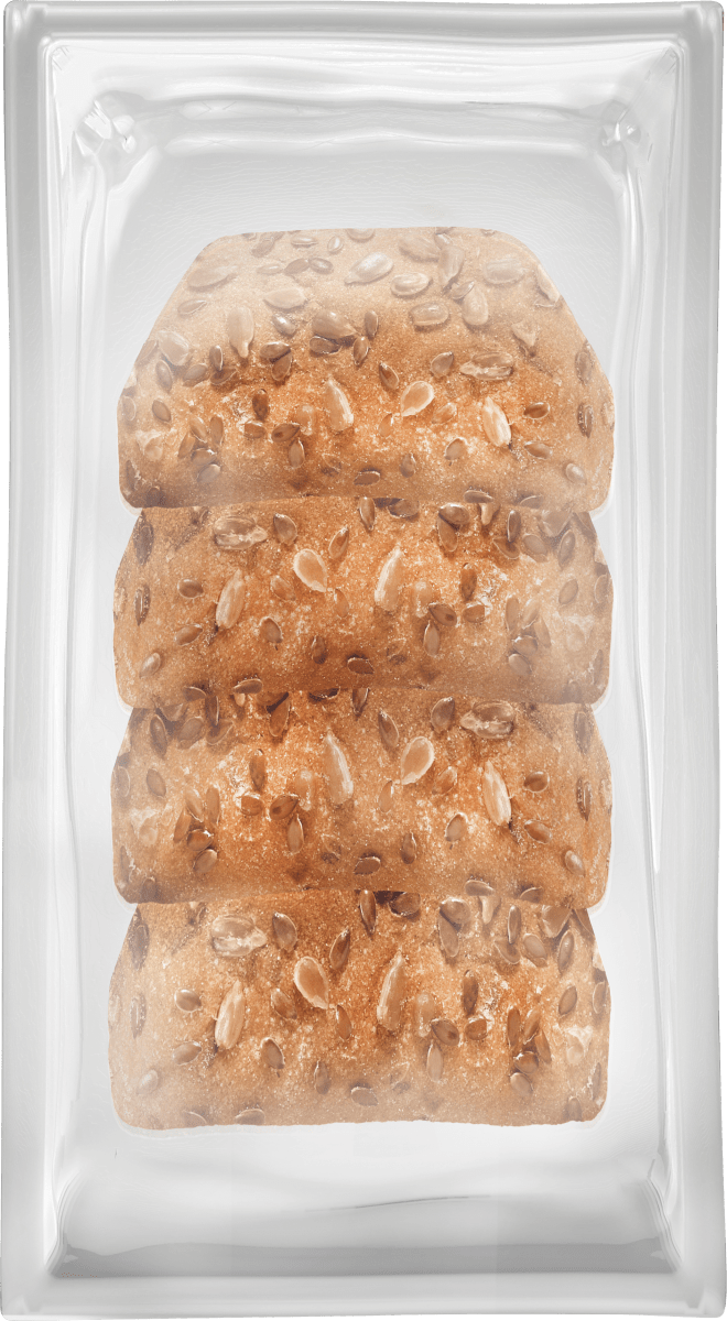 Aufbackbrötchen, Mehrkorn (4 Stück), 210 g