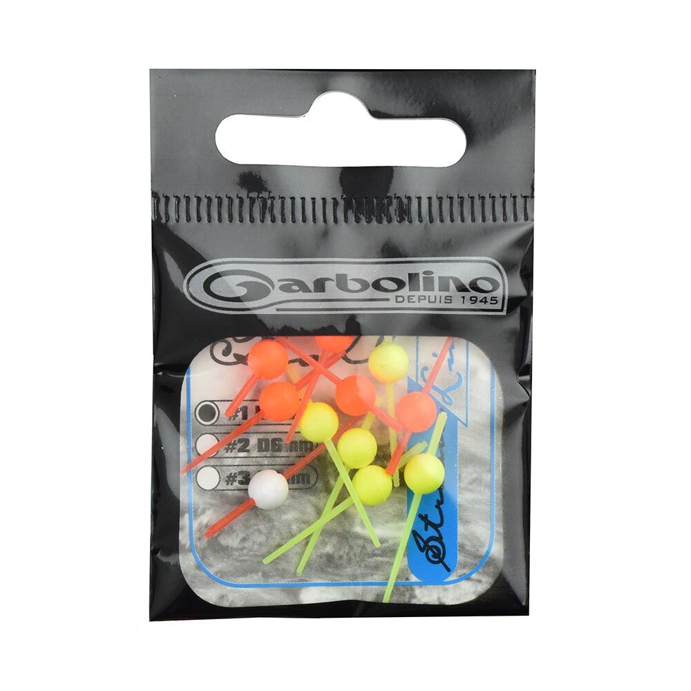 Virtaviivaiset Garbolino Ball -viivamerkit (5JAU +5ORA +1BLC)