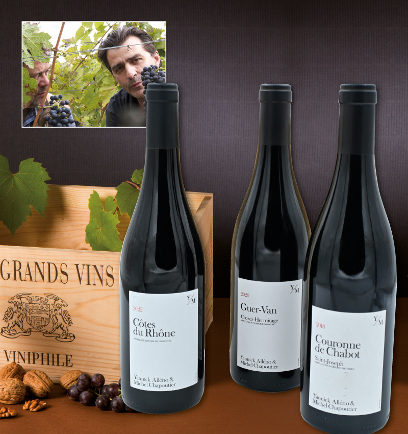 AssortimentCoffret "Yannick Alléno & M. Chapoutier"
