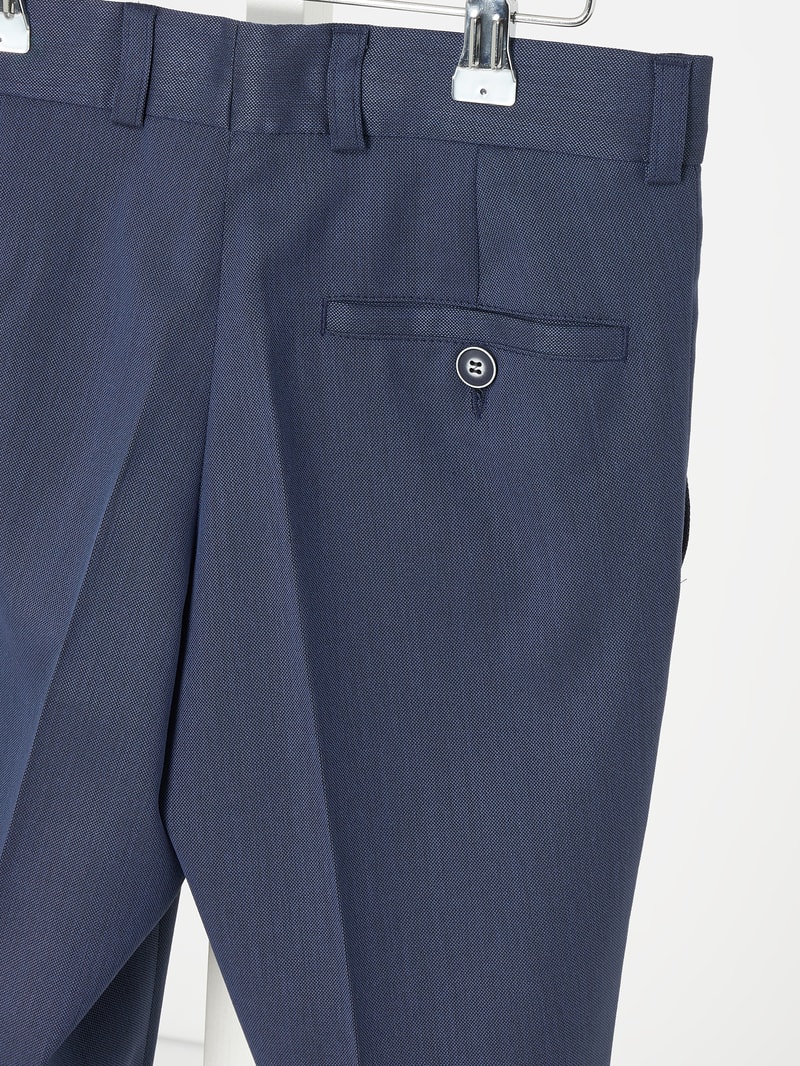 Slim Fit Anzughose mit Stretch-Anteil in royalblau