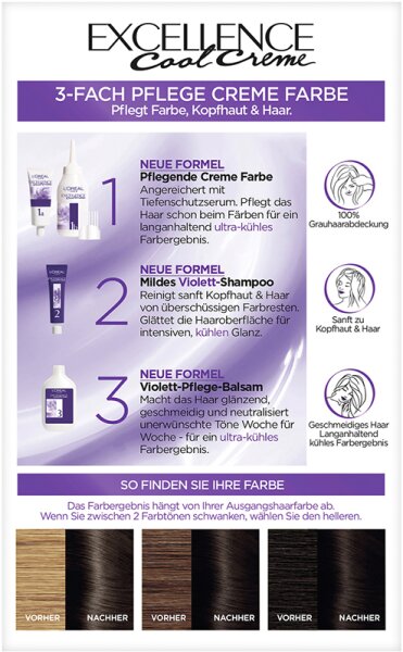 L'Oréal Paris Excellence Cool Creme Haarfarbe