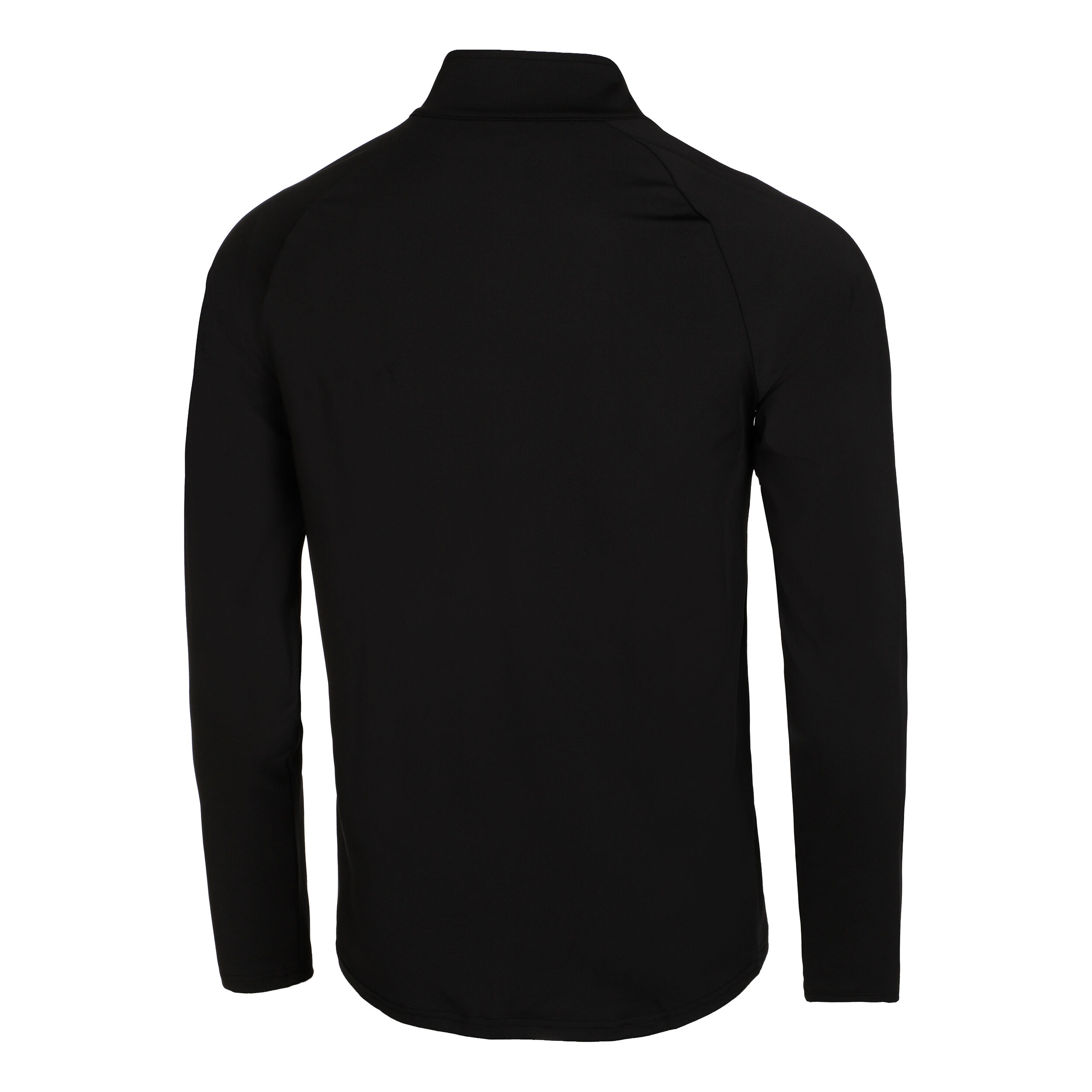 Big Serve 1/4 Zip Longsleeve Herren - Schwarz, Weiß