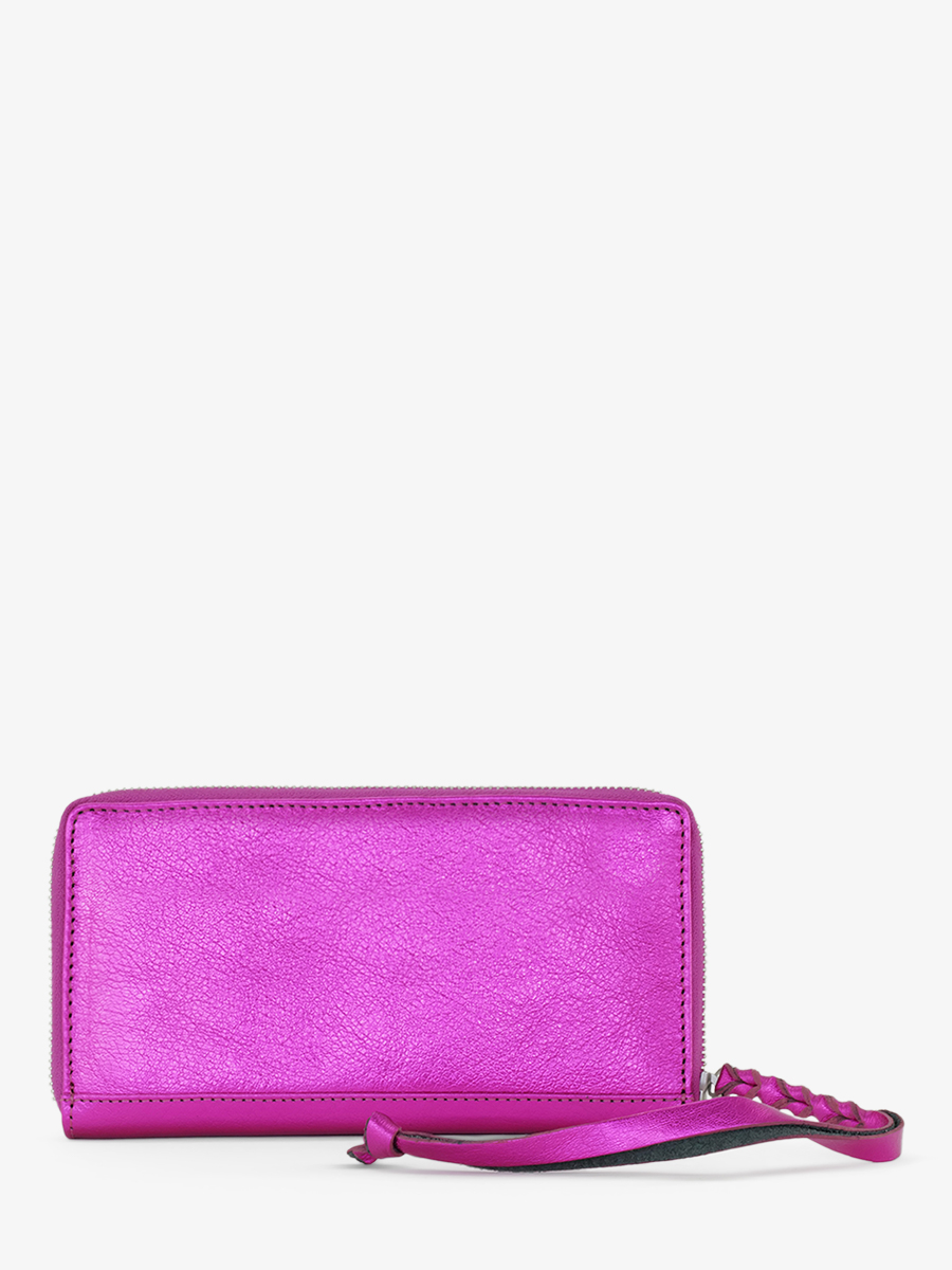 LePortefeuille Charlotte Ultraviolet - Rose Électrique