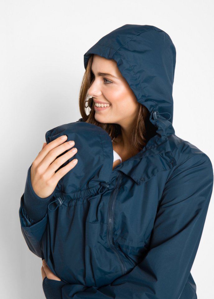 Umstandsjacke mit Babyeinsatz