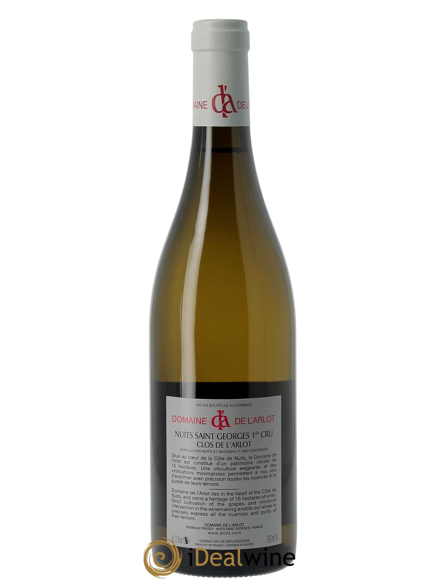 Nuits Saint-Georges 1er Cru Clos de l'Arlot Domaine de l'Arlot  2020 - Lot de 1 Bouteille