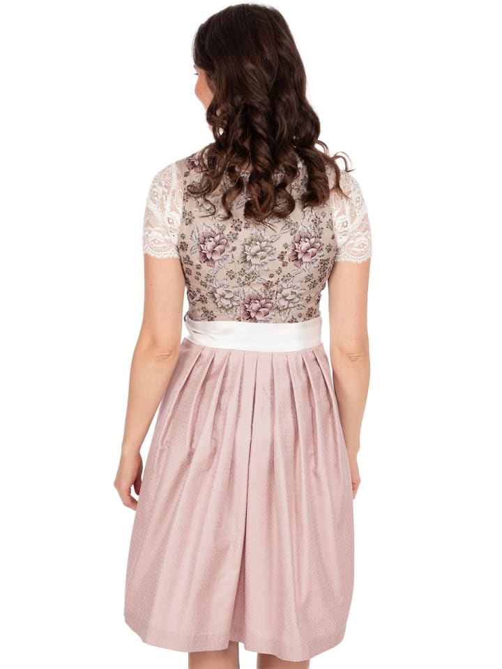 MarJo Mini Dirndl URSULA in taupe günstig kaufen