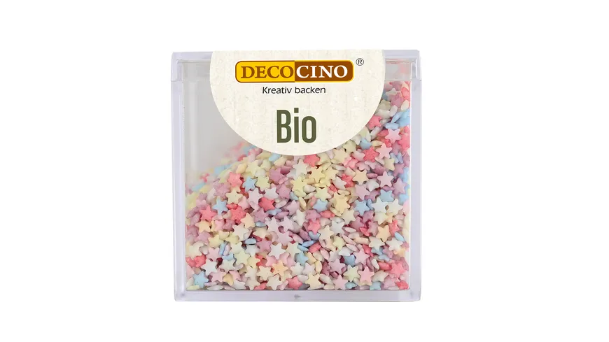 DEKOBACK Bio Streudekor Stars 50 g