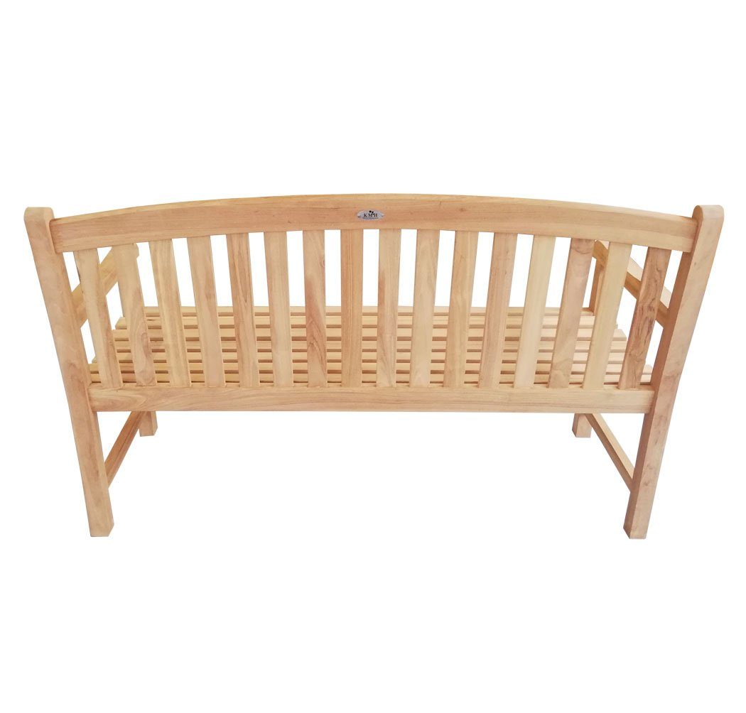 KMH Gartenbank TEAK 3-sitzer Bank *Britannia* (102199)