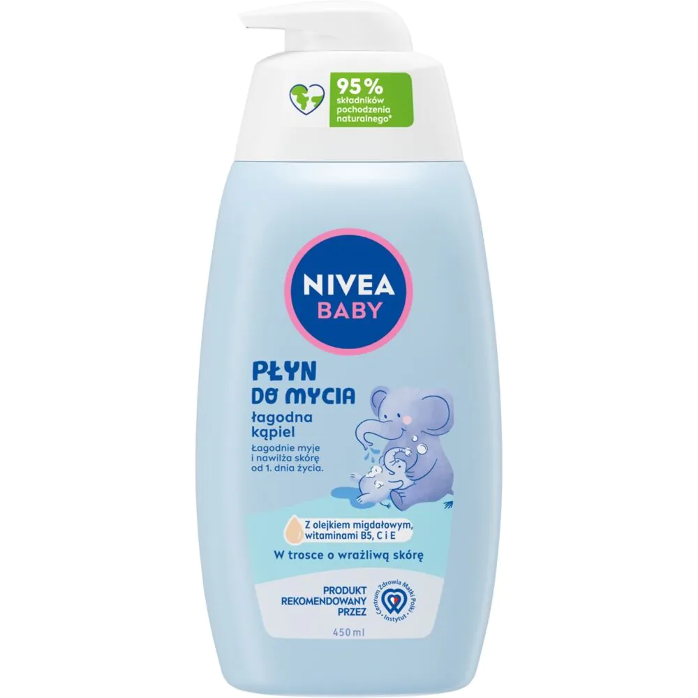 Nivea Baby švelnios vonios putos 500 ml