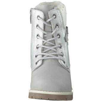 Puccetti Schnür Boots in grau