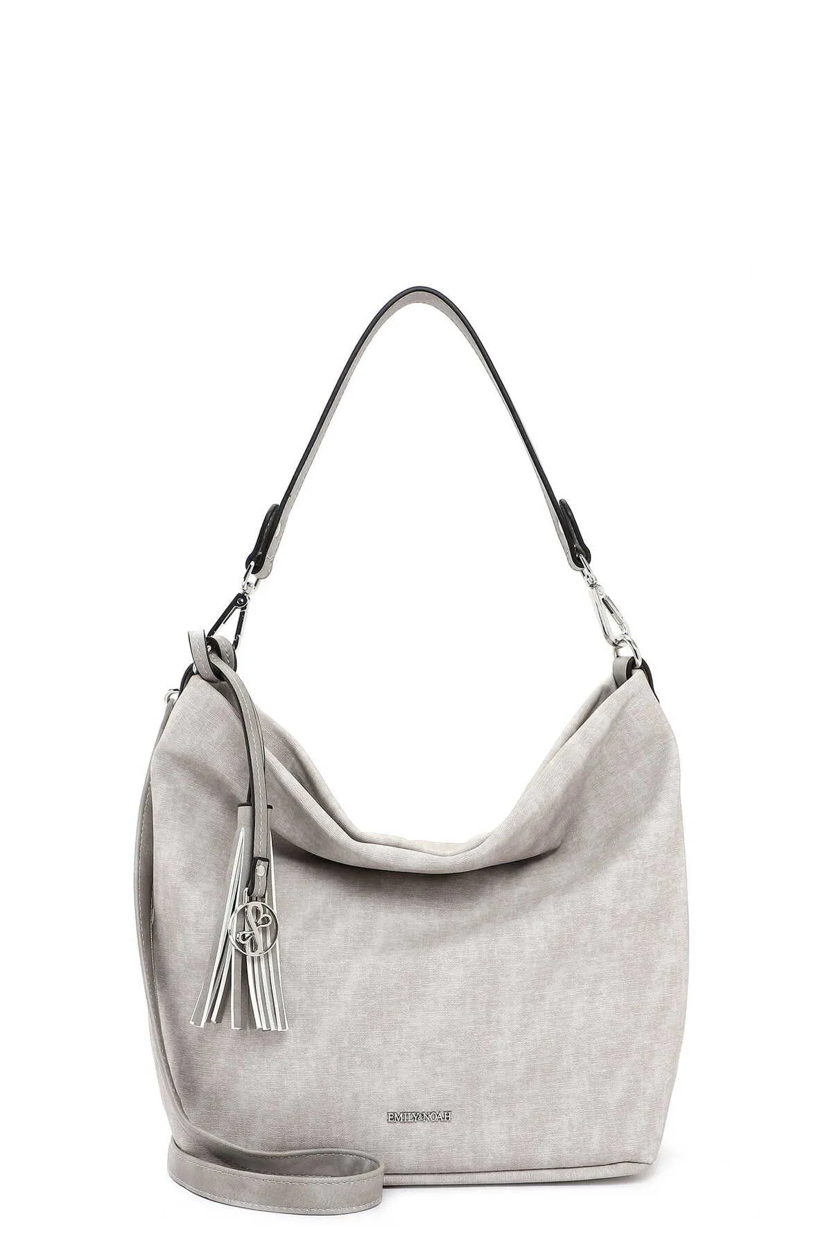 Emily & Noah  Handtasche - Grau - Unifarben