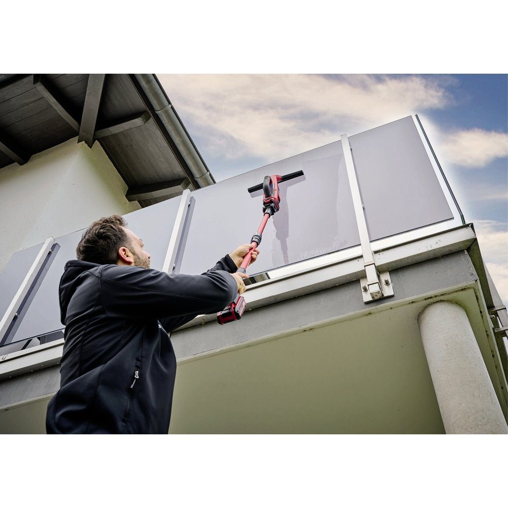Einhell Fenstersauger Einhell BRILLIANTO Fenstersauger Zubehör Rot, Silber, Schwarz