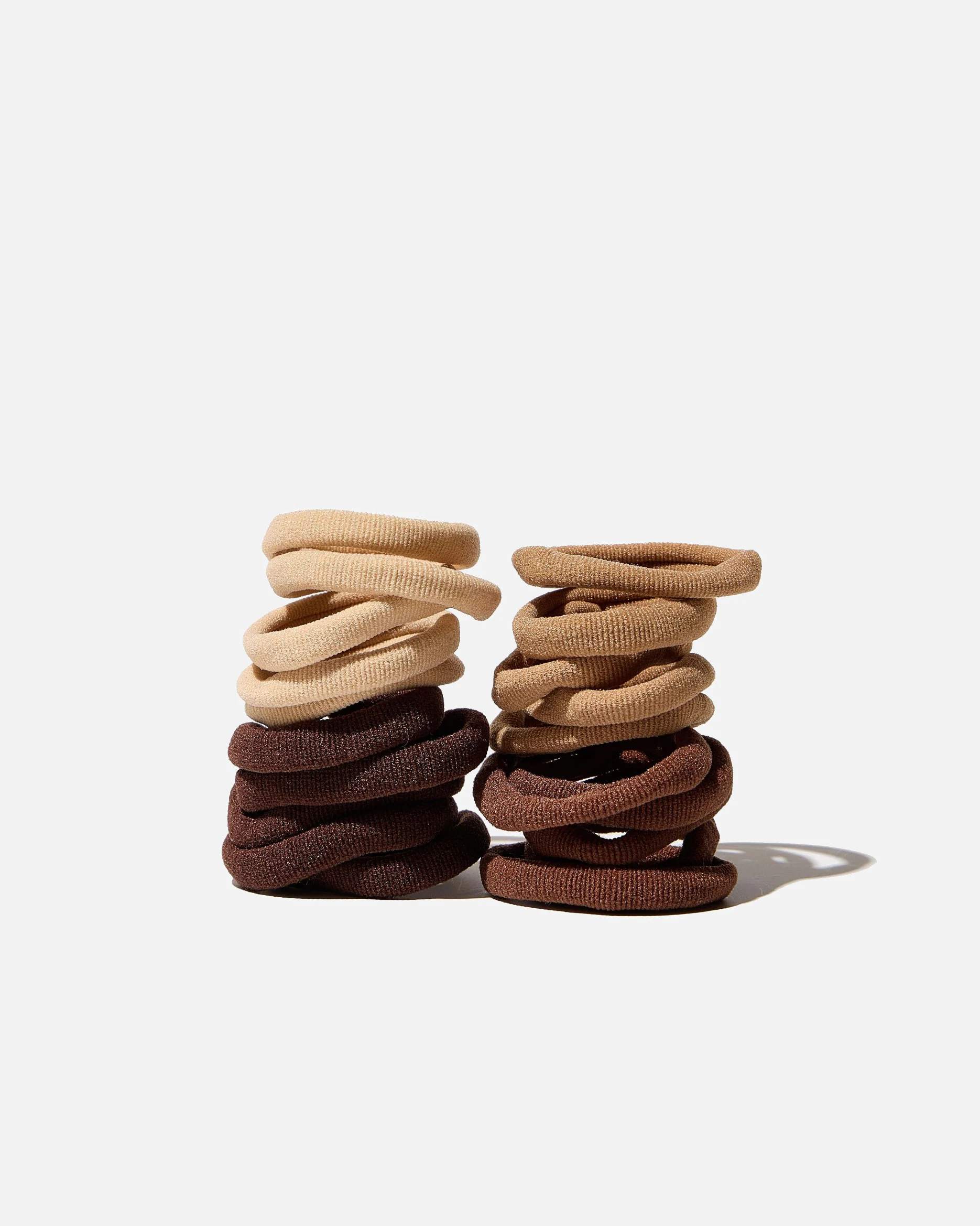 Gomas elásticas para el cabello Hairlust, Café