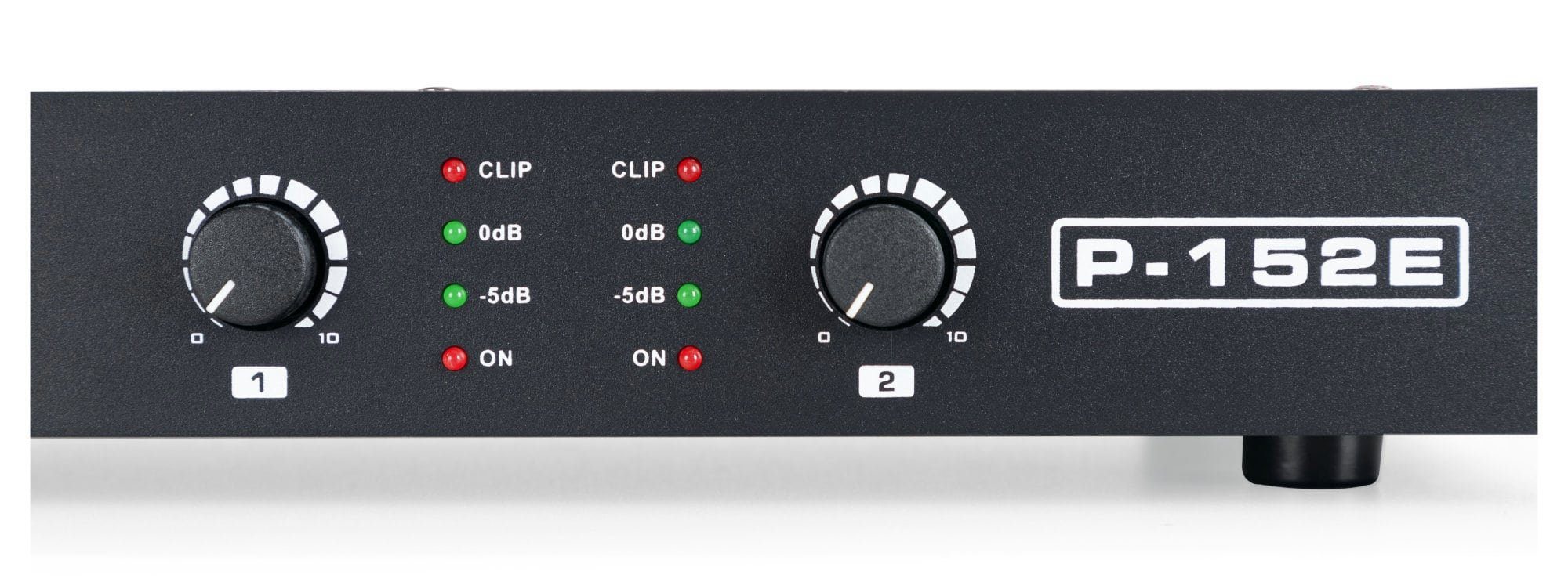 Pronomic P-152E MKII Endstufe 1HE Audioverstärker (Anzahl Kanäle: 2, 300 W, geeignet für Monitor-Betrieb oder Studio/HiFi)