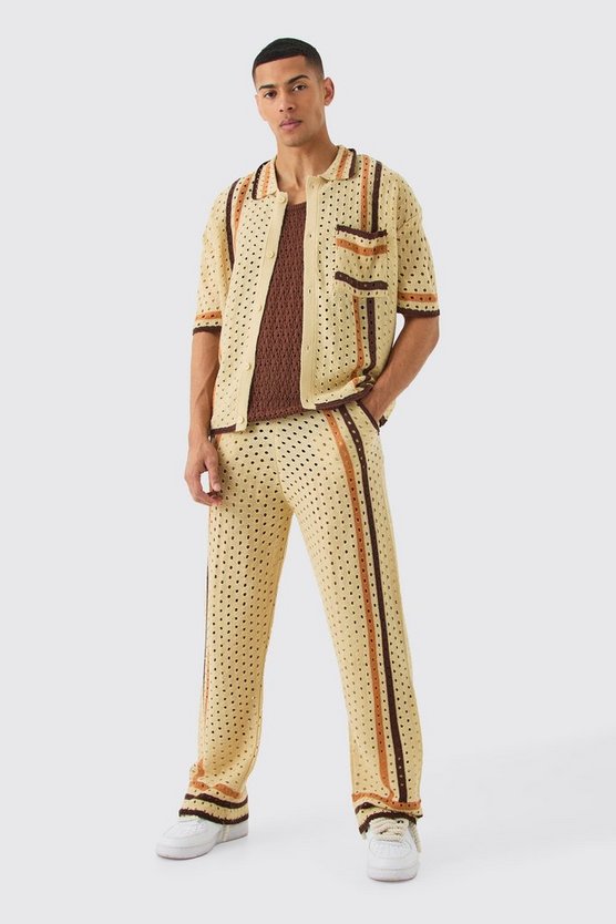 Kastiges Poloshirt & Hose