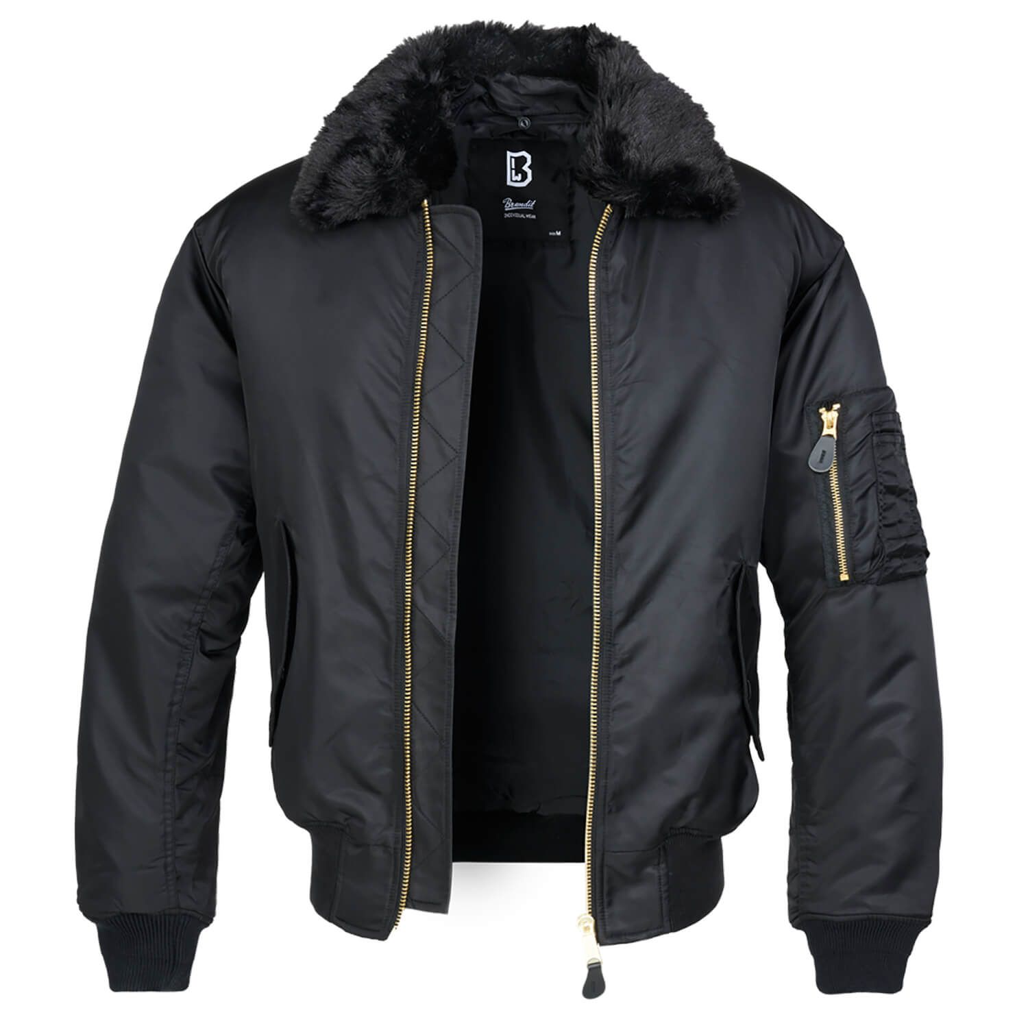 MA-2 Jacke mit Fellkragen