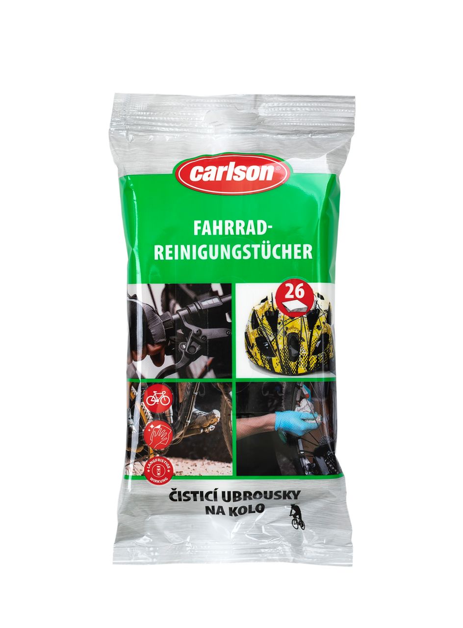 Aroso Carlson Fahrradreinigungs-Tücher (26 St.)-6er Set