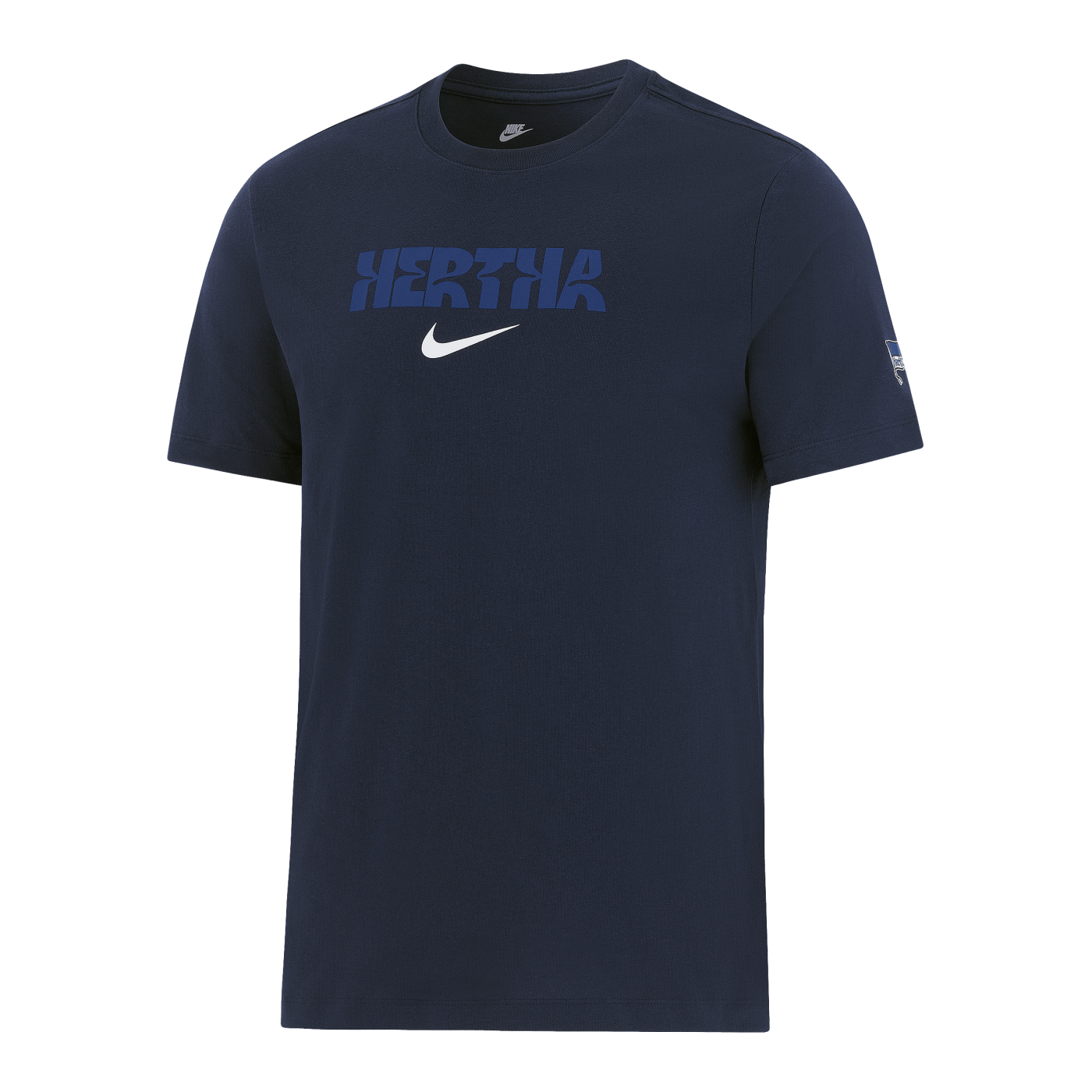 Nike Hertha BSC Crest T-Shirt Blau Weiss F451
