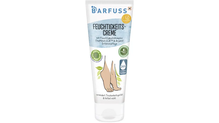 BARFUSS Feuchtigkeitscreme Füße Intensivpflege 75 ml