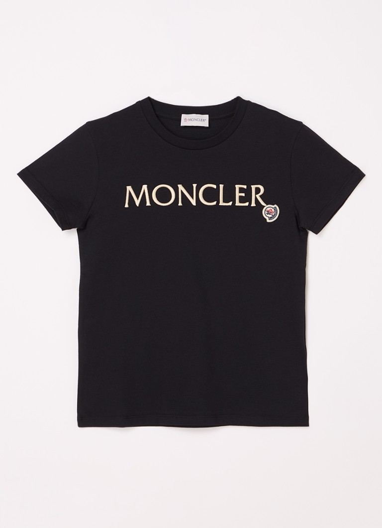 T-shirt Moncler con logo ricamato