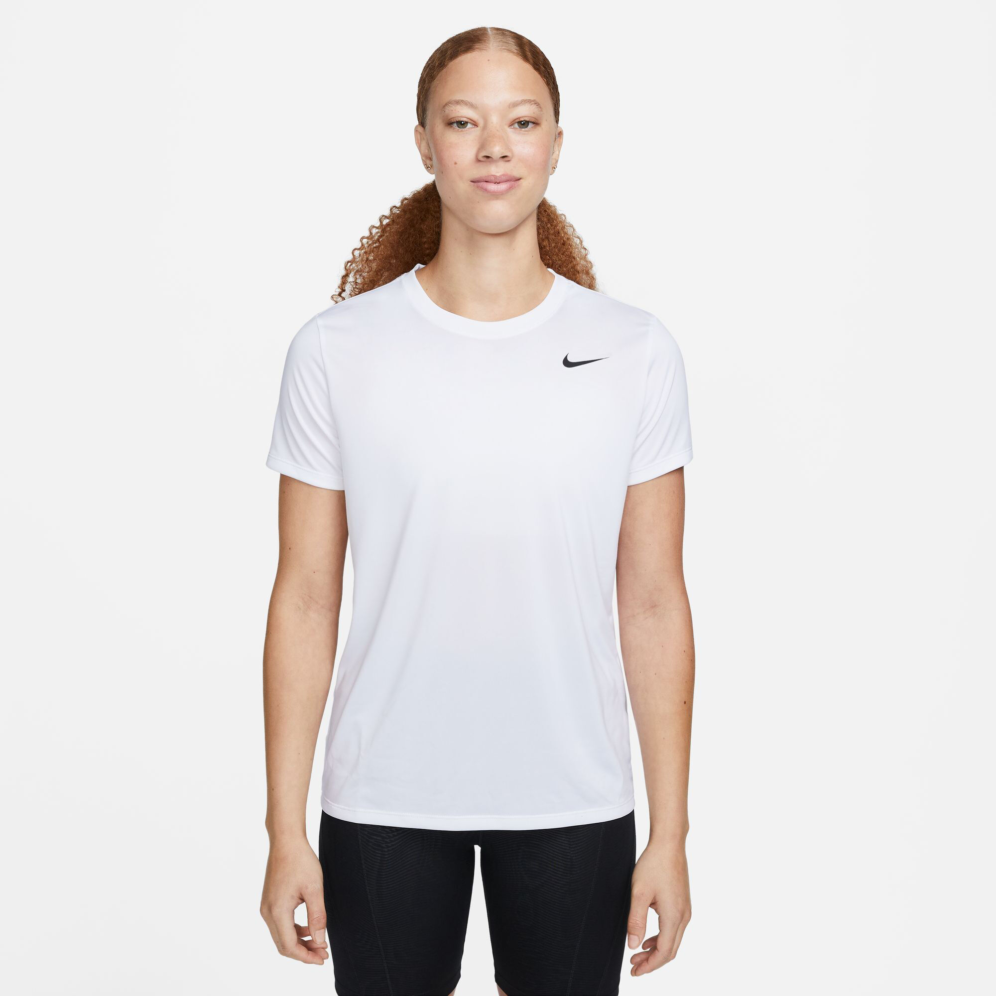 Dri-Fit Regular T-Shirt Damen - Weiß