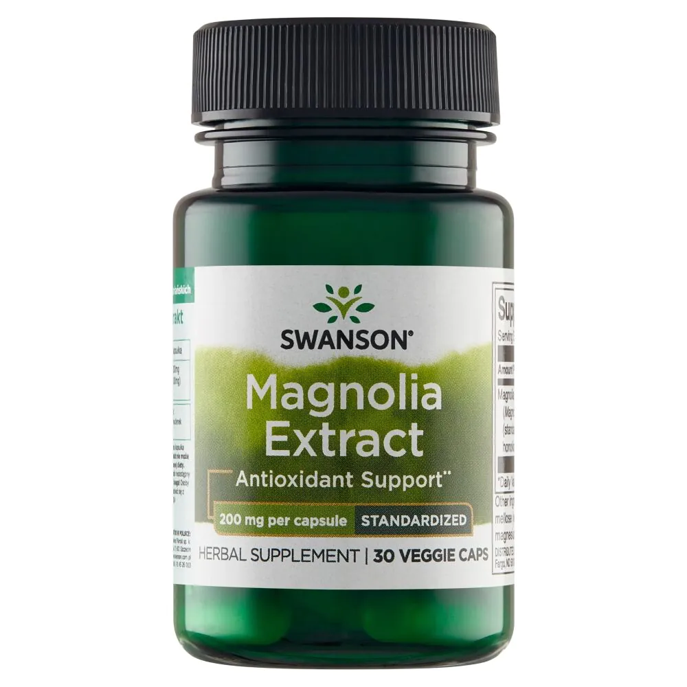 Cápsulas de Extrato de Magnólia Swanson 200 mg