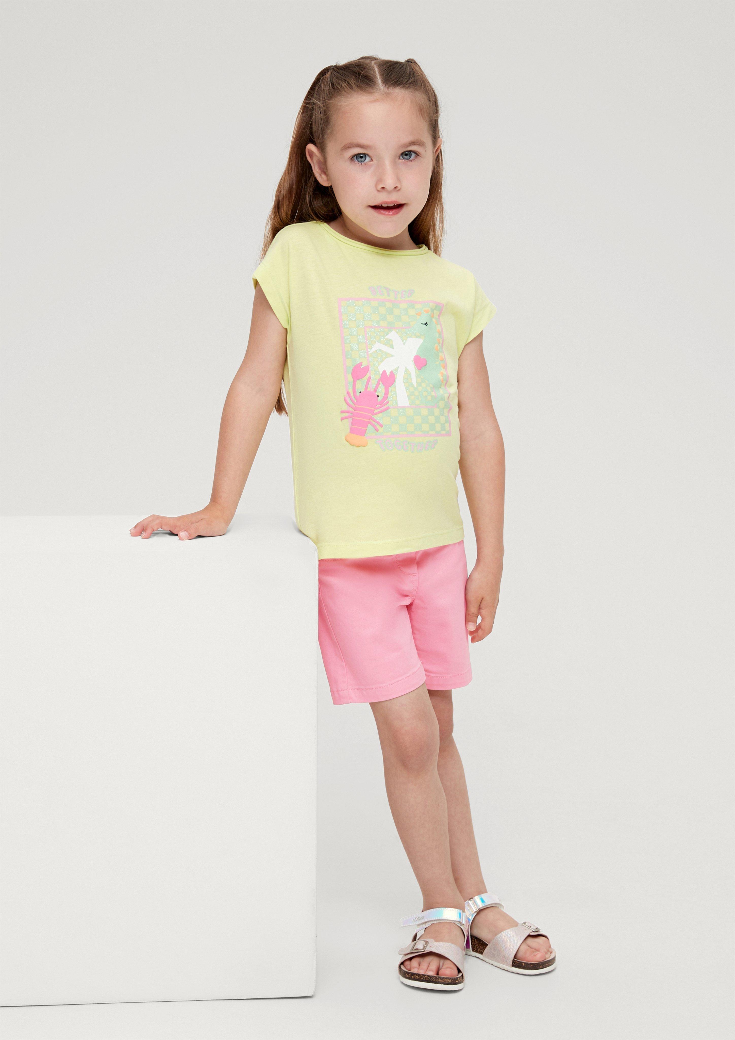 Regular: Shorts aus Baumwollmix  2130743-4325