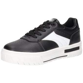 Tom Tailor Sneaker in schwarz