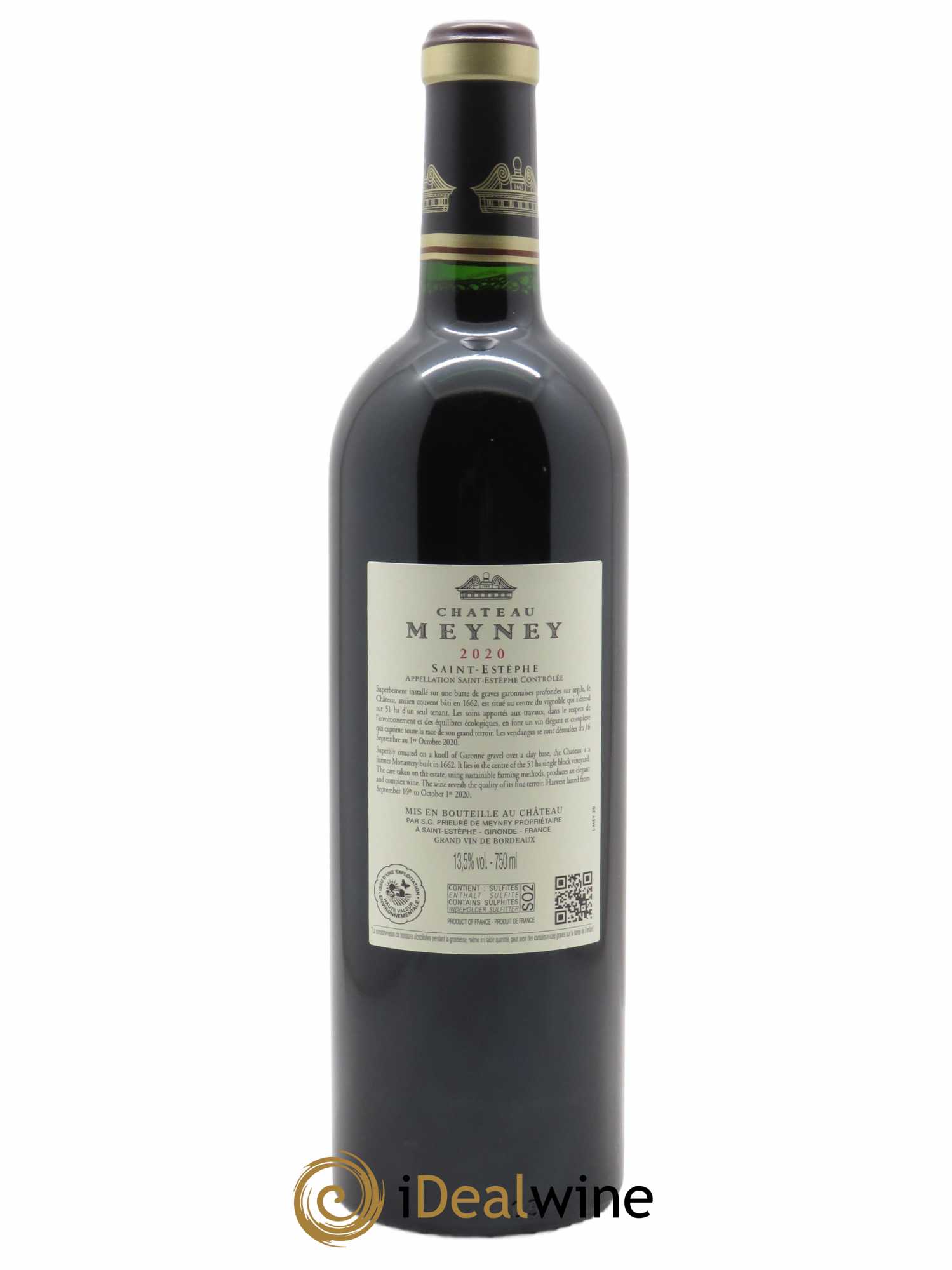 Château Meyney  2020 - Lot de 1 Bouteille
