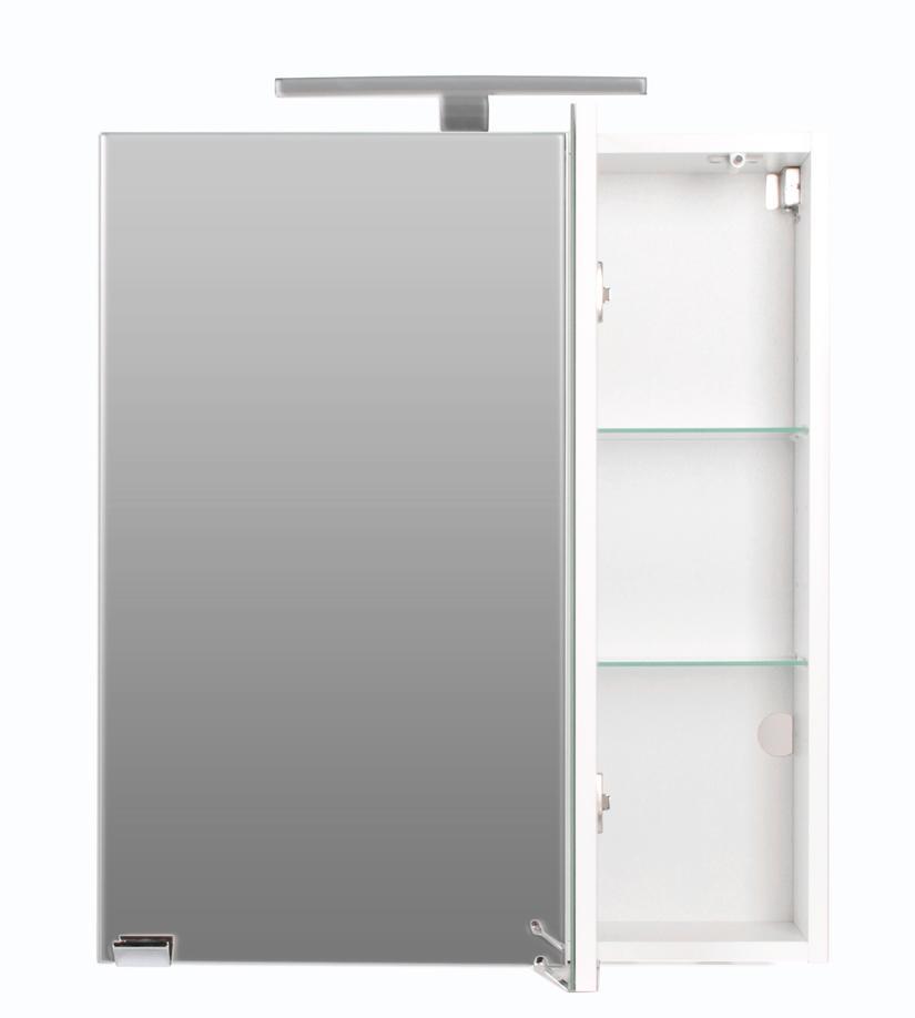 Posseik Spiegelschrank „Homeline“ 60 cm mit LED Lampe EEK: F