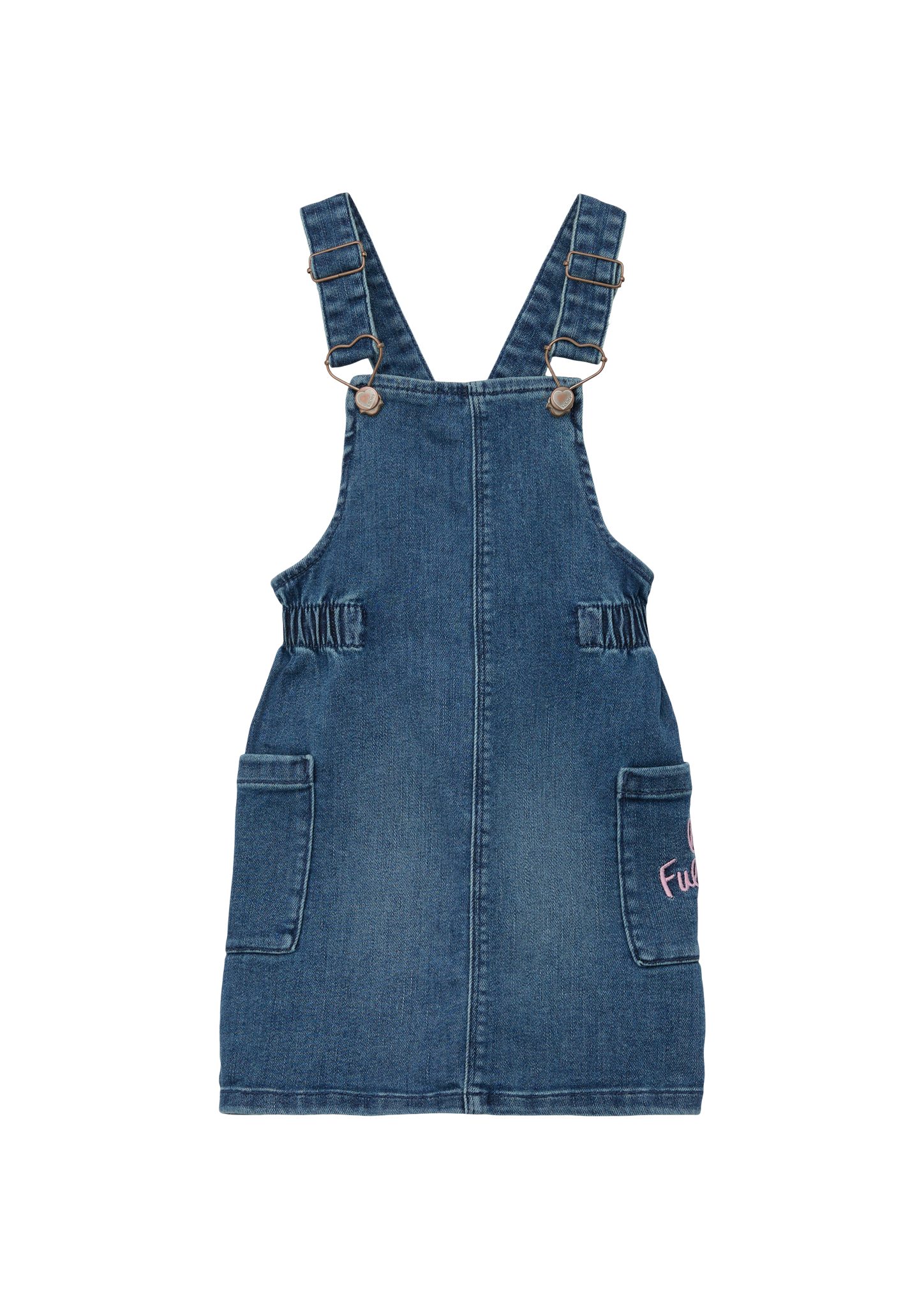 s.Oliver Latzrock Latzrock aus Denim Stickerei
