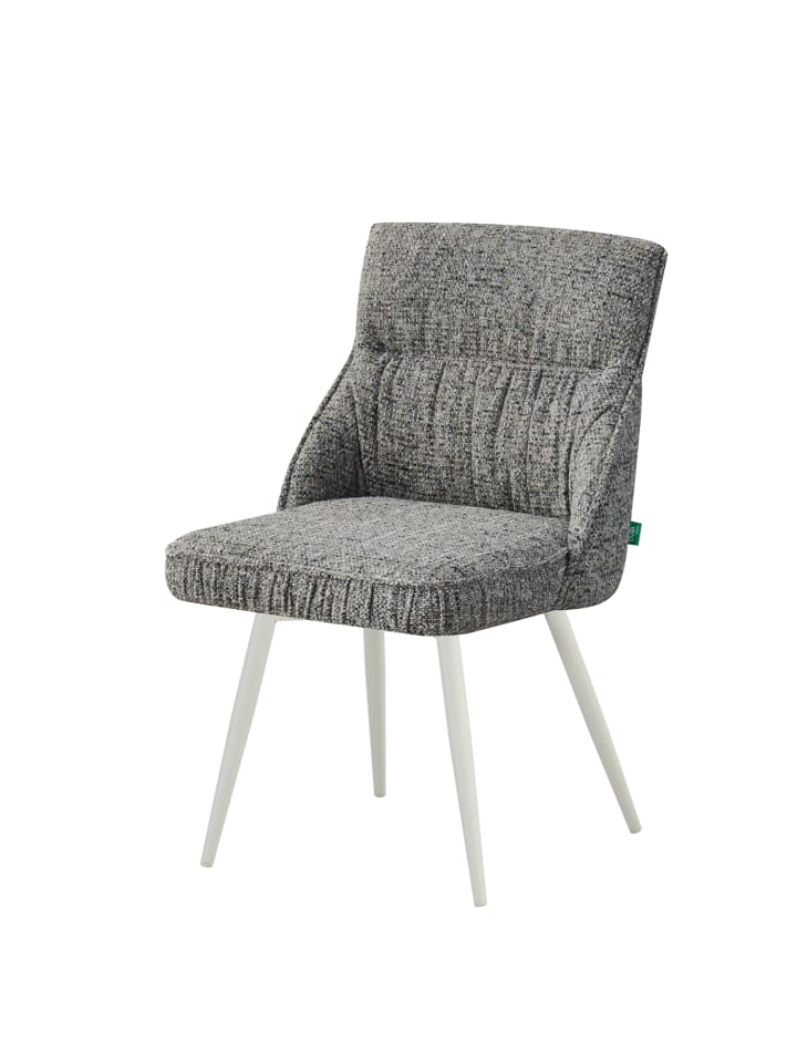 DUBI Möbel 2er-Set: Drehstuhl MELINA in Dunkelgrau - (B)49 x (H)83 x  (T)62 cm günstig kaufen onesize
