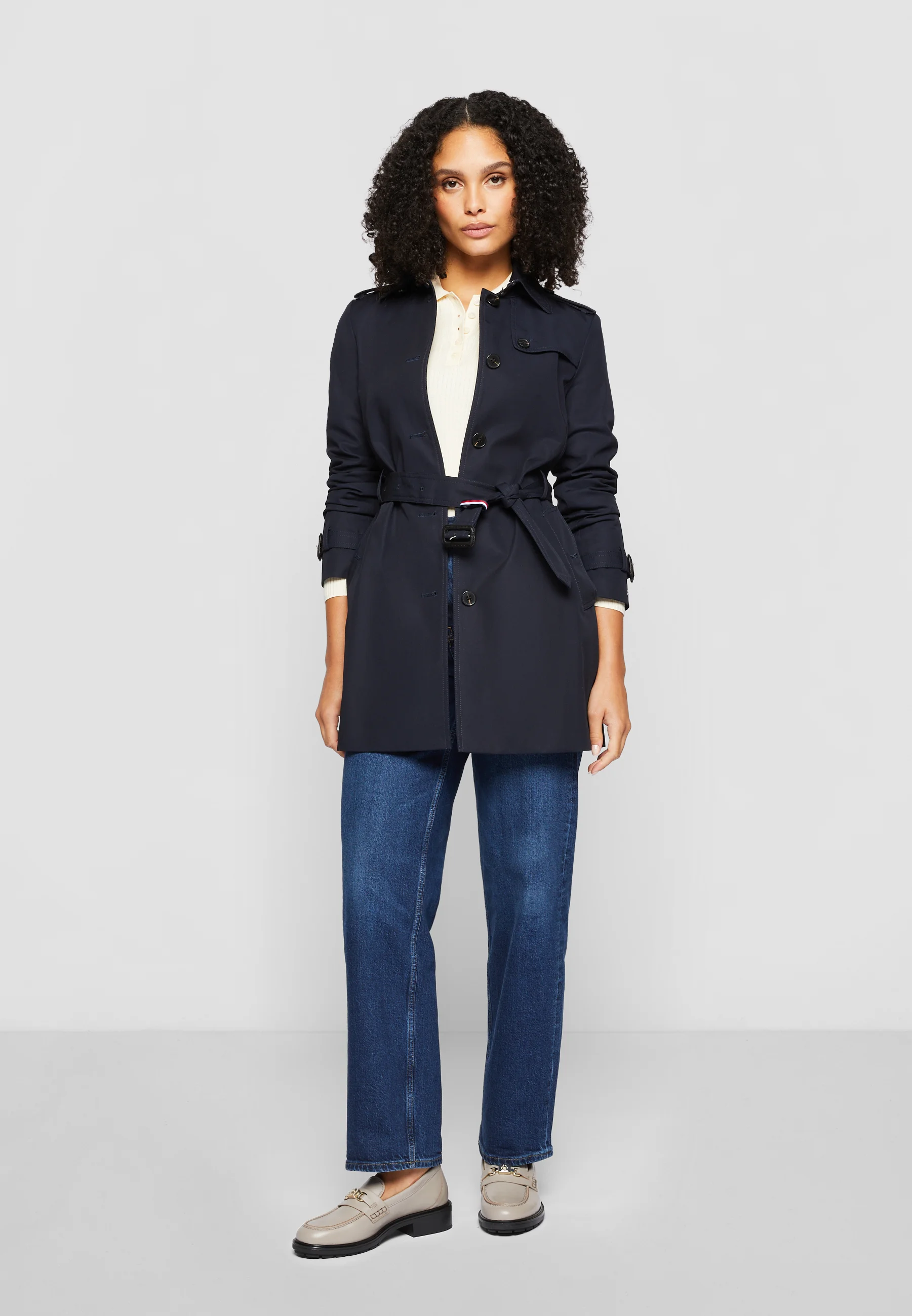 Tommy Hilfiger HERITAGE SINGLE BREASTED - Gabardina