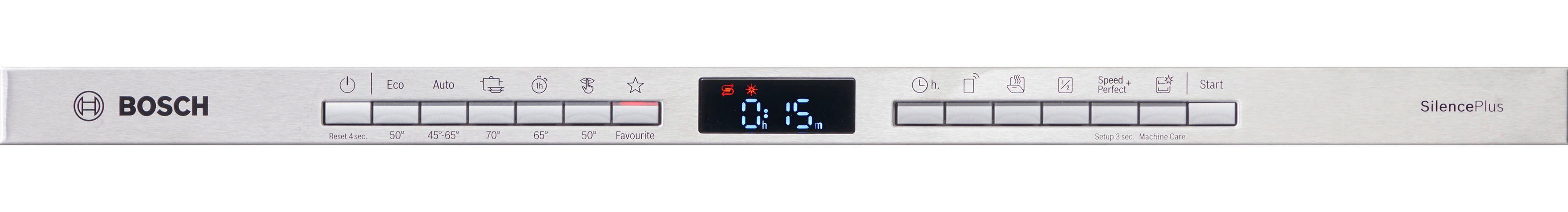 BOSCH vollintegrierbarer Geschirrspüler, SMV4EVX10E, 13 Maßgedecke