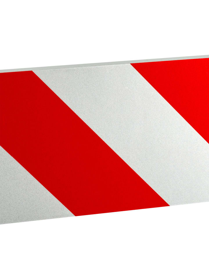 relaxdays 4 x Garagen-Wandschutz in Rot/ Weiß - (B)50 x (H)10 cm günstig kaufen onesize
