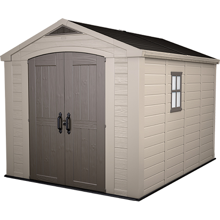 Keter Factor 8x11 Schuppen Gerätehaus Gartenhütte