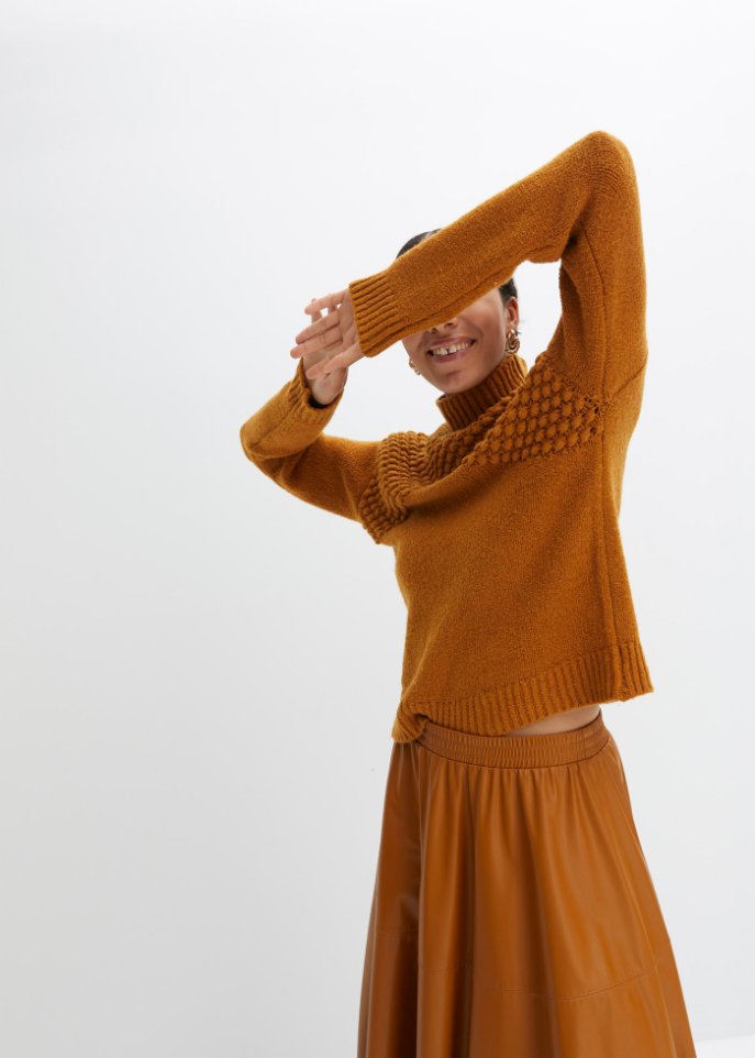 Pullover mit Struktur