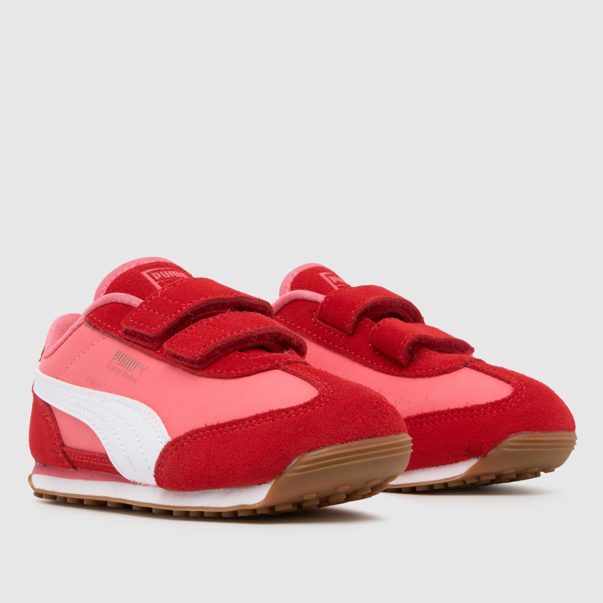 PUMA rosa multifärgade easy rider love v flickor småbarnsskor