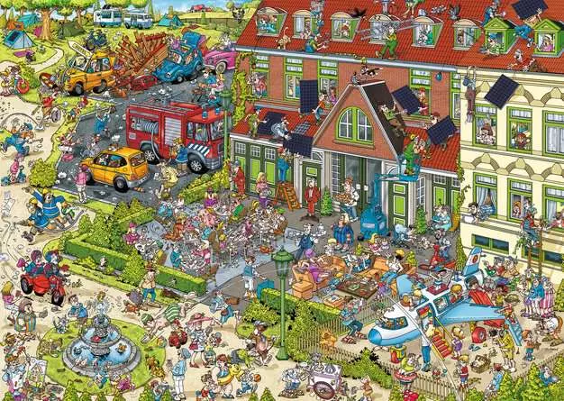 Puzzle 1000 Teile - The Hotel