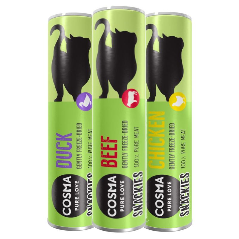Probierpaket Cosma Snackies zu TOP-Preisen