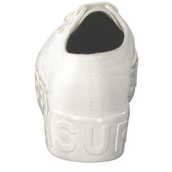 Superga Shiny 3D Lettering in weiß