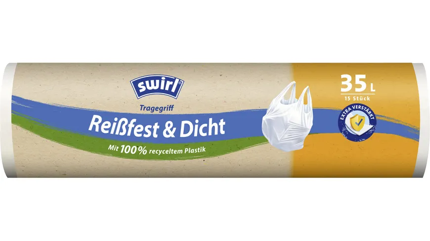 Swirl® Müllbeutel mit Tragegriff 35 L