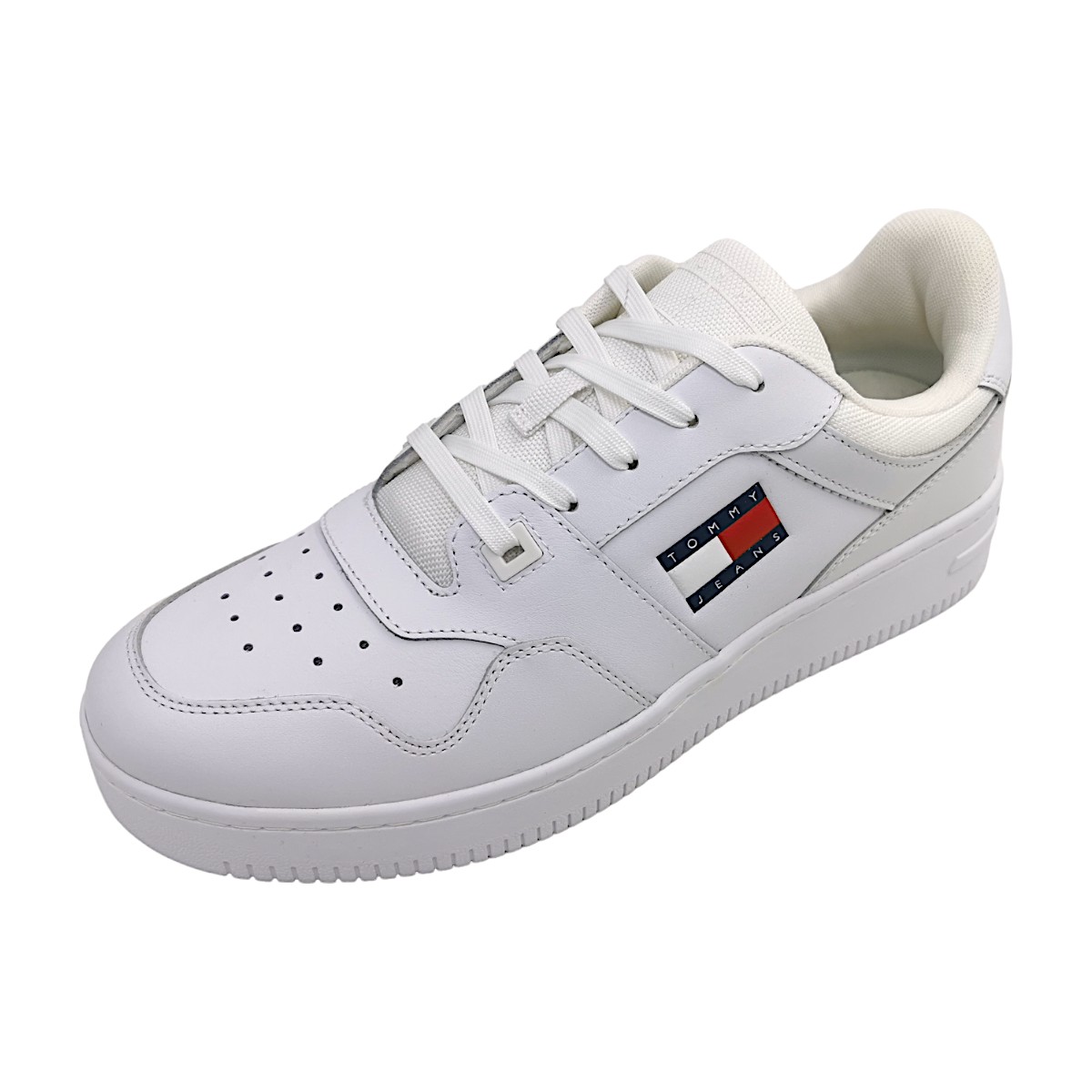 Tommy Hilfiger Retro Basket EM0EM01395 Weiß YBR Weiss