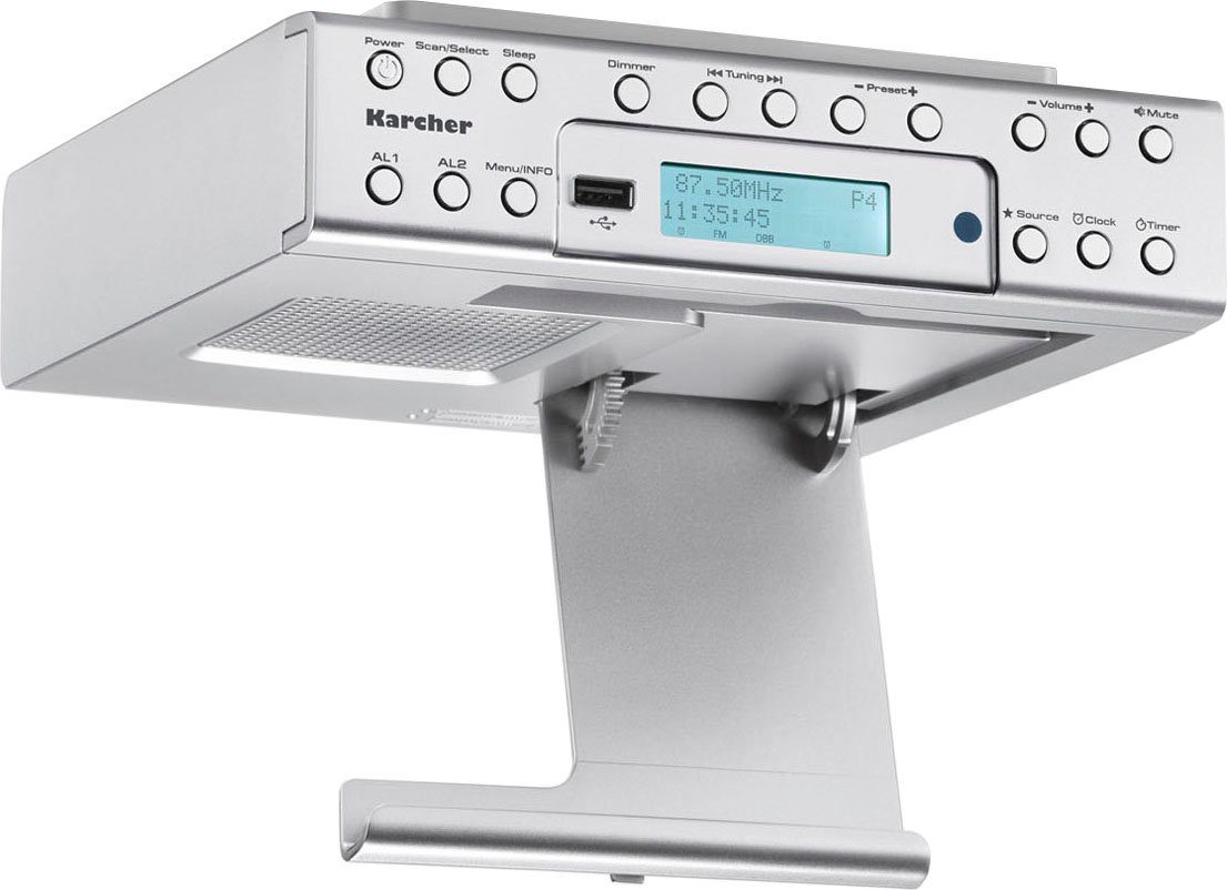 Karcher RA 2030D Digitalradio (DAB) (Digitalradio (DAB), UKW mit RDS, 2 W)