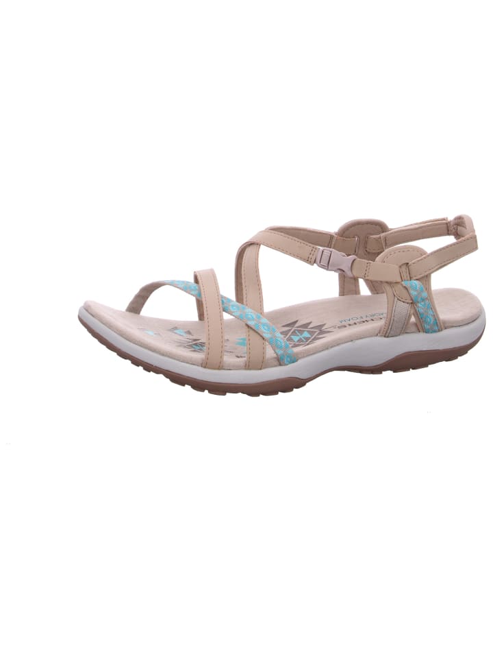 Skechers Sandale Raggae Slim in Beige günstig kaufen