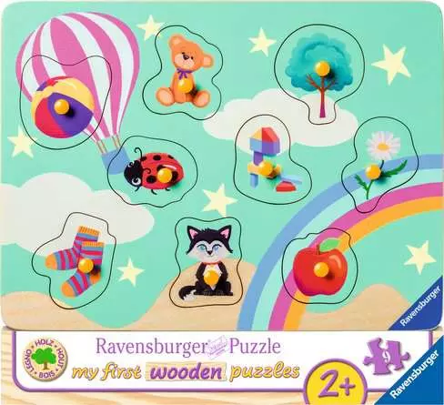 Kinderpuzzle ab 2 Jahren - Meine ersten Dinge - 9 Teile