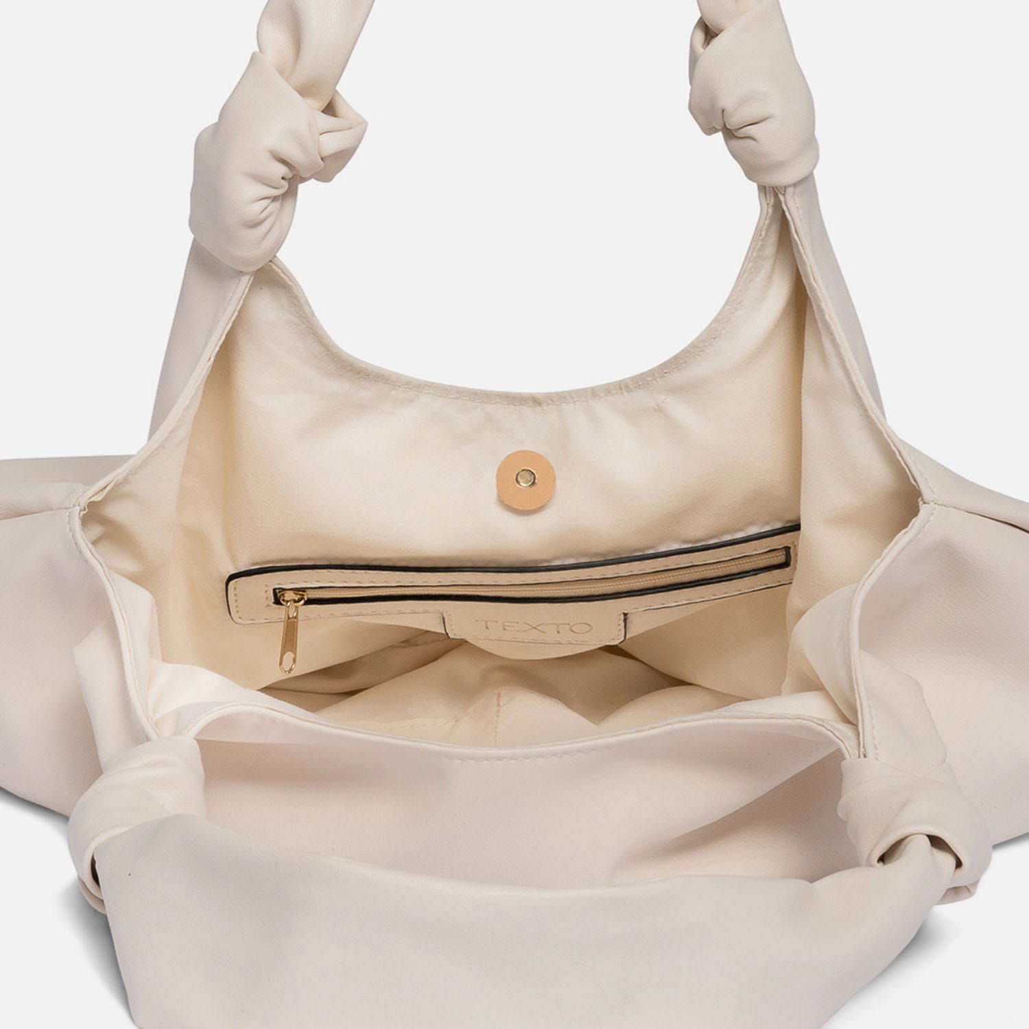 Sac à main TEXTO beige clair