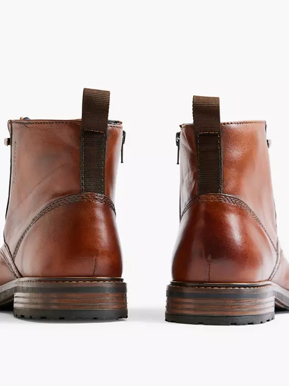 DANIEL HECHTER Leder Schnürboots
