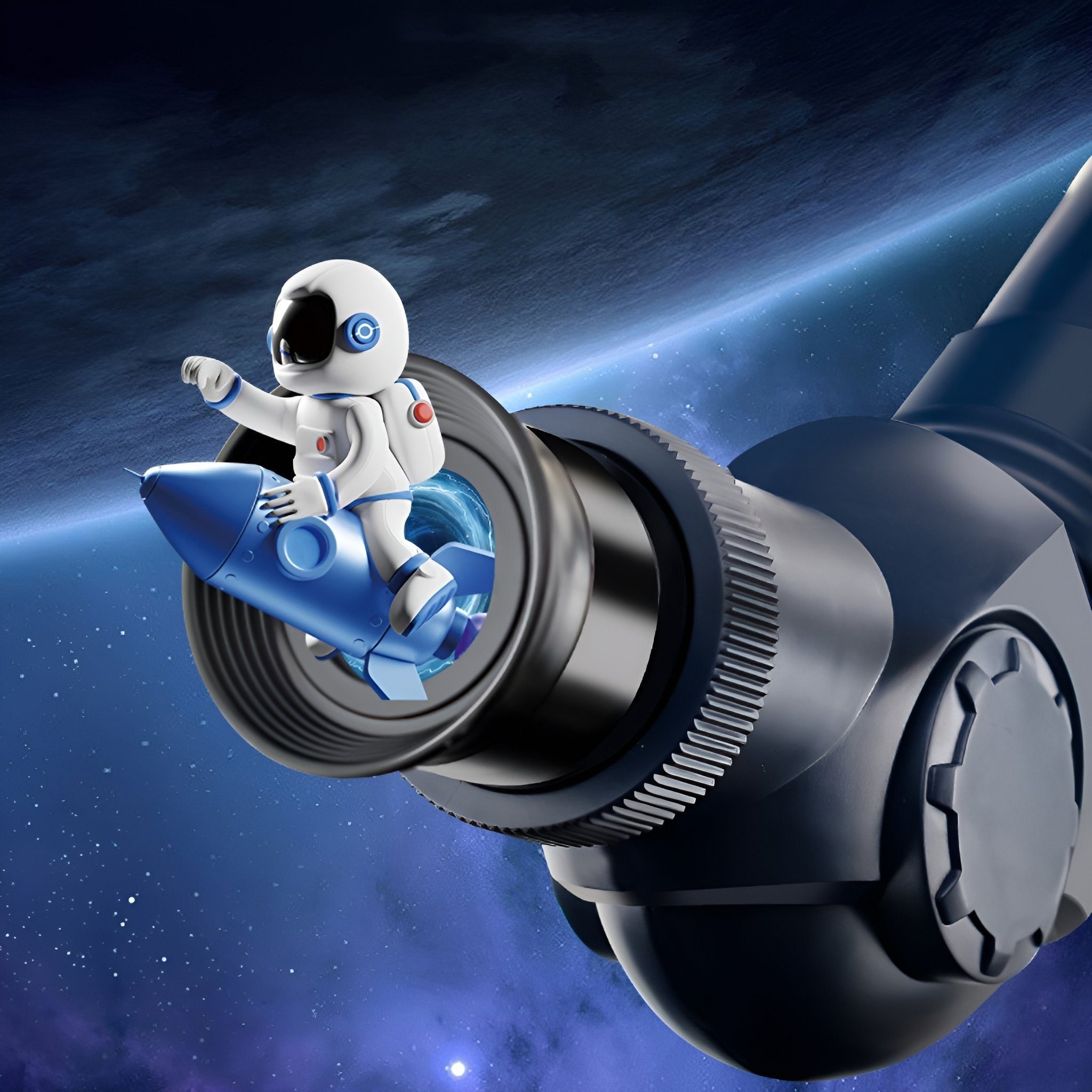 Suzakuin Teleskop Kinder Teleskop - HD Astronomie Fernrohr, wissenschaftliches Spielzeug